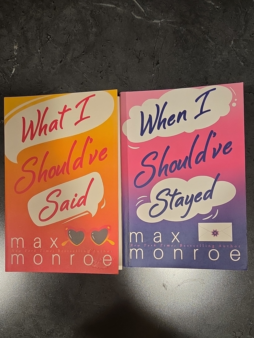 What I Should've Said and When I Should've Stayed - Max Monroe - Paperback Set